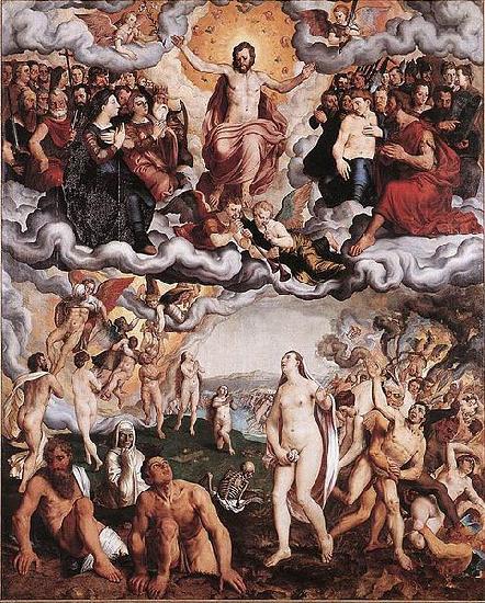 Pieter Pourbus Last Judgement china oil painting image